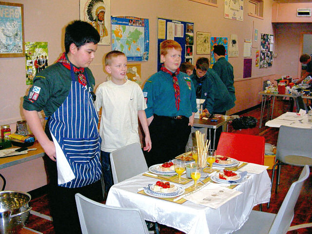 Kyle Cooking Compeition 2002 -1